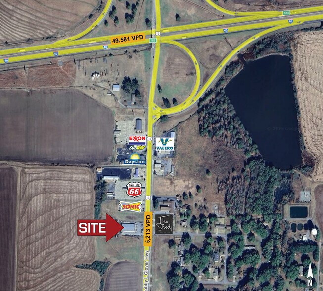 1395 N Bobby L Glover Hwy, Carlisle, AR à vendre - Aérien – Image 2 sur 9