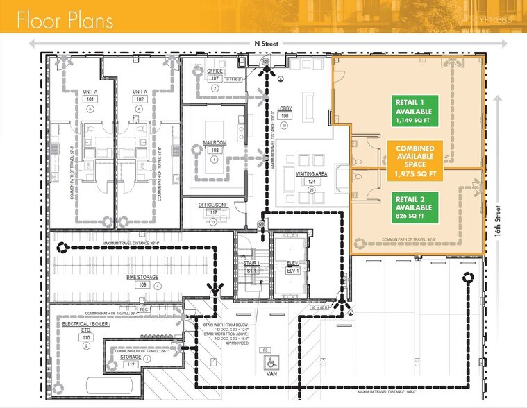 1330 N St, Sacramento, CA à louer - Plan d’étage – Image 2 sur 2