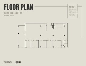 10351 Santa Monica Blvd, Los Angeles, CA à louer Plan de site– Image 1 sur 1
