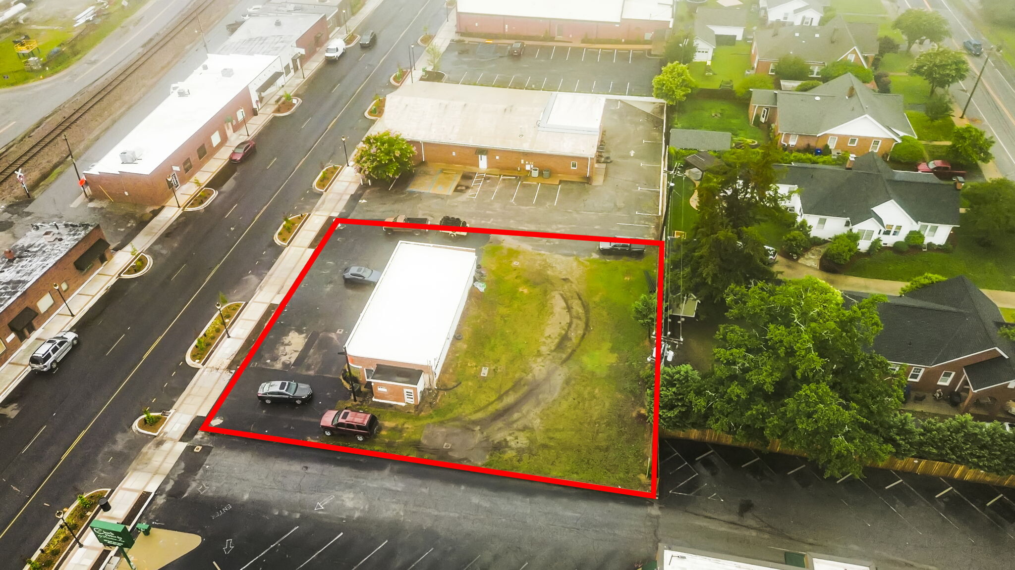 301 S Main St, Fountain Inn, SC à vendre Aérien– Image 1 sur 6