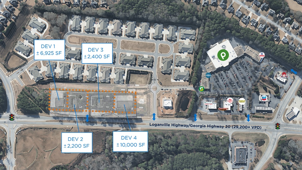 2955 Logansville Hwy SW, Loganville, GA à louer - Photo principale – Image 1 sur 1