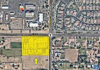 Plus de détails pour Greenfield Rd & Queen Creek Rd, Gilbert, AZ - Terrain à louer