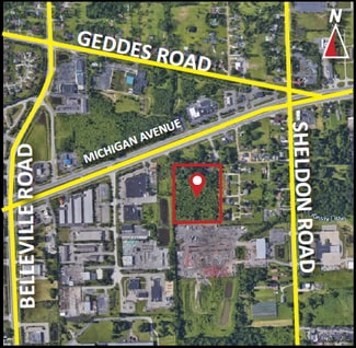 Plus de détails pour 6.25 AC Michigan Ave, Canton Township, MI - Terrain à vendre