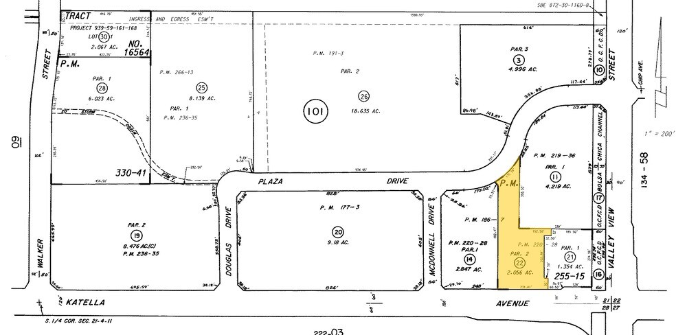 5895 Katella Ave, Cypress, CA à louer - Plan cadastral – Image 3 sur 10