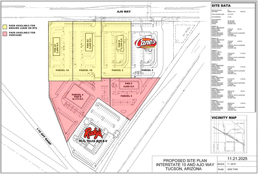 2100-2180 E Ajo Way, Tucson, AZ à louer - Photo de l’immeuble – Image 3 sur 5