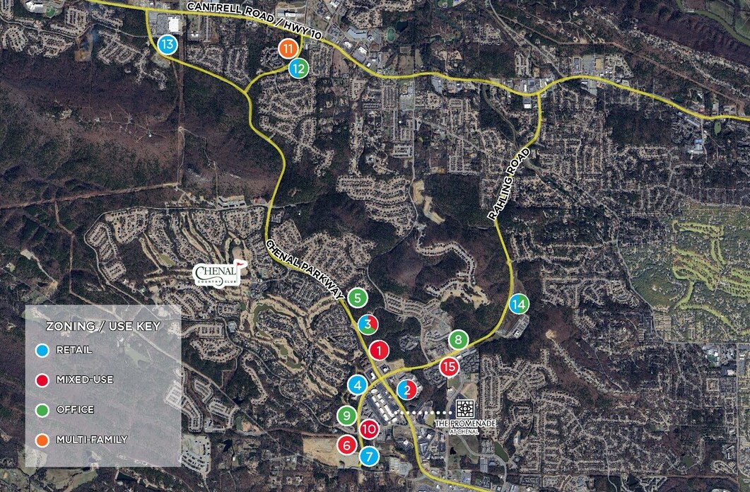 Chenal Parkway & Rahling Rd, Little Rock, AR à vendre Aérien– Image 1 sur 2