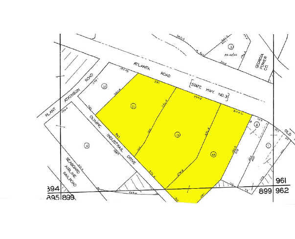 2960 Olympic Industrial Dr SE, Atlanta, GA à louer - Plan cadastral – Image 2 sur 5