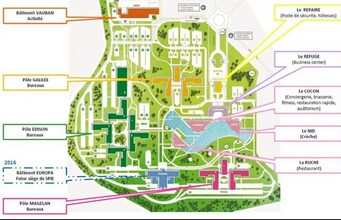 3002 Avenue De L'entreprise, Cergy à louer Plan de site– Image 2 sur 2