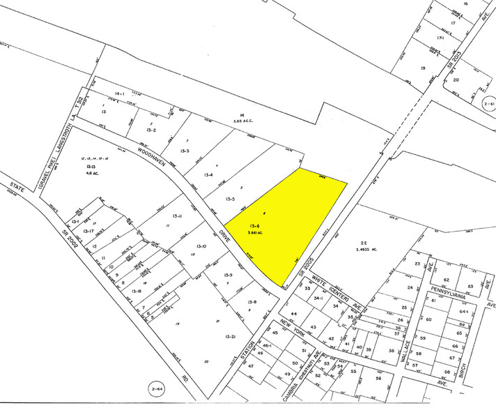 1750 Woodhaven Dr, Bensalem, PA à louer - Plan cadastral – Image 3 sur 13
