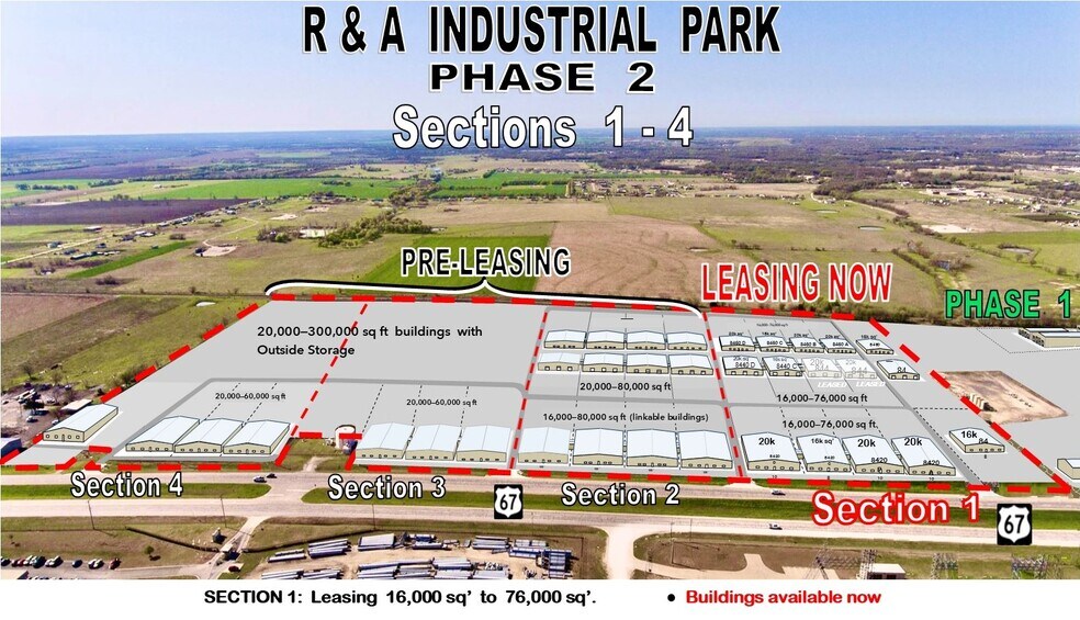 8440 E Hwy 67, Alvarado, TX à louer - Plan de site – Image 1 sur 8