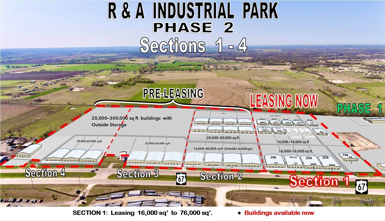 8440 E Hwy 67, Alvarado, TX à louer Plan de site– Image 1 sur 9