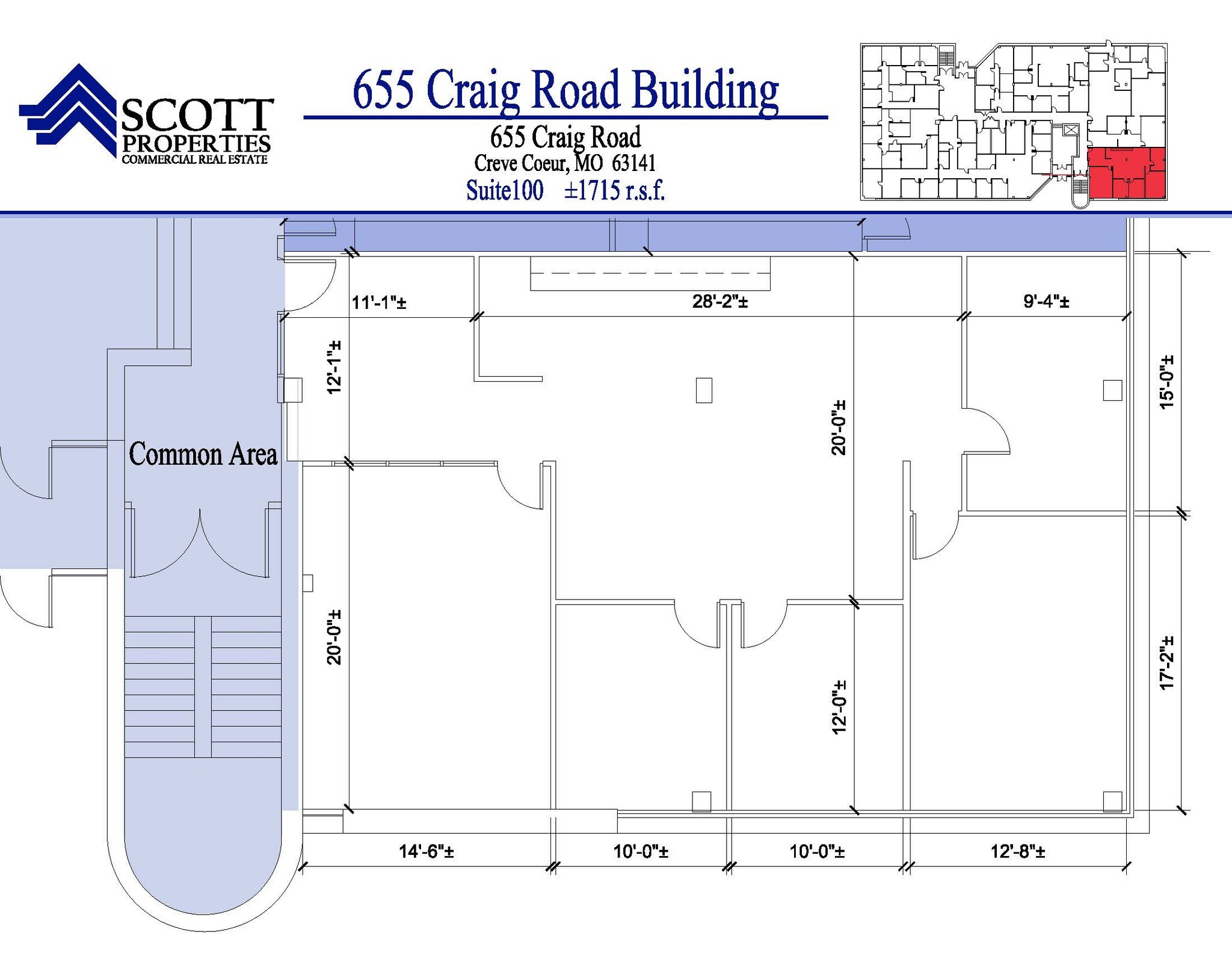 655 Craig Rd, Creve Coeur, MO à louer Photo intérieure– Image 1 sur 1