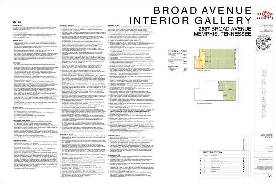 2537 Broad Ave, Memphis, TN à louer - Plan de site – Image 2 sur 20
