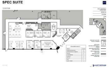 14840 Conference Center Dr, Chantilly, VA à louer Plan d’étage– Image 1 sur 9