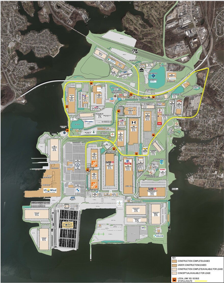 1801 Finishing Mill Rd, Sparrows Point, MD à louer Photo de l’immeuble– Image 1 sur 2