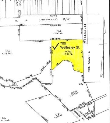 700 Wellesley Land Lots portefeuille de 5 biens à vendre sur LoopNet.fr - Photo principale – Image 1 sur 1