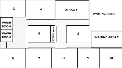 10 S Clinton St, Doylestown, PA à louer Plan d’étage– Image 1 sur 11