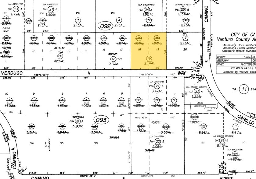 5251 Verdugo Way, Camarillo, CA à louer - Plan cadastral – Image 2 sur 2
