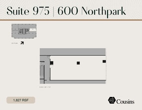 1200 Abernathy Rd NE, Atlanta, GA à louer Plan d’étage– Image 1 sur 1