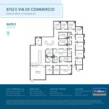 8752 E Via de Commercio, Scottsdale, AZ à louer Plan d’étage– Image 1 sur 1