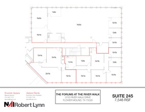 3700 River Walk Dr, Flower Mound, TX à louer Plan d’étage– Image 1 sur 1