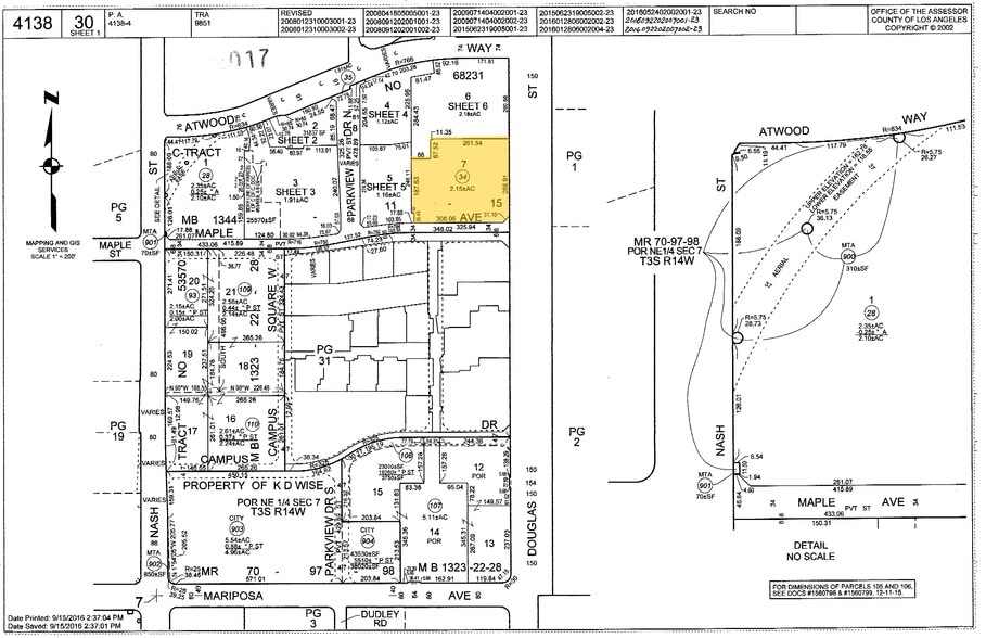 855 Douglas St, El Segundo, CA à louer - Plan cadastral – Image 3 sur 36
