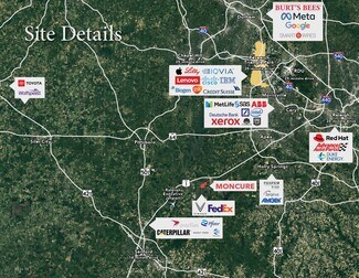 Plus de détails pour 960 Christian Chapel Church, New Hill, NC - Terrain à vendre