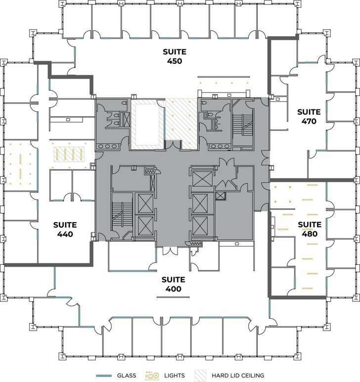 5 Park Plaza, Irvine, CA à louer Plan d’étage– Image 1 sur 2