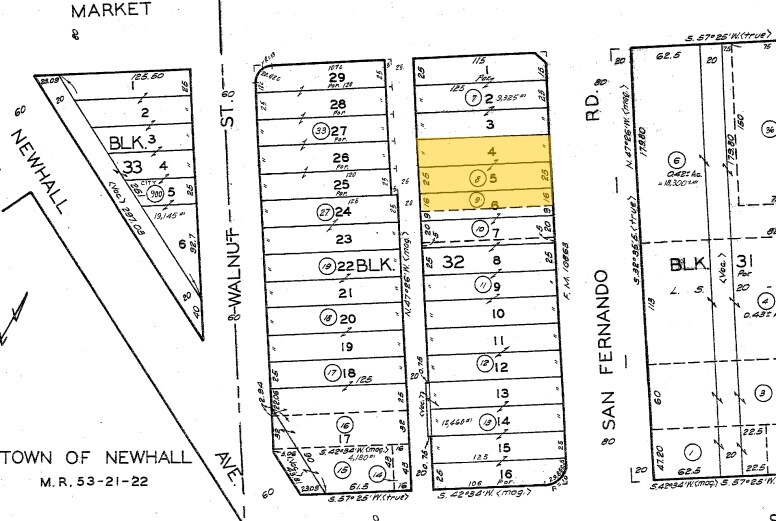 24263-24267 Main St, Newhall, CA à louer - Plan cadastral – Image 2 sur 31