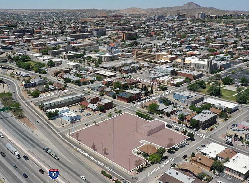 910 & 920 Wyoming Ave, El Paso, TX à louer - Aérien – Image 1 sur 6