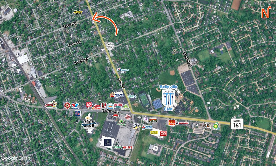 1830 E B St, Belleville, IL à louer - Photo de l’immeuble – Image 2 sur 8