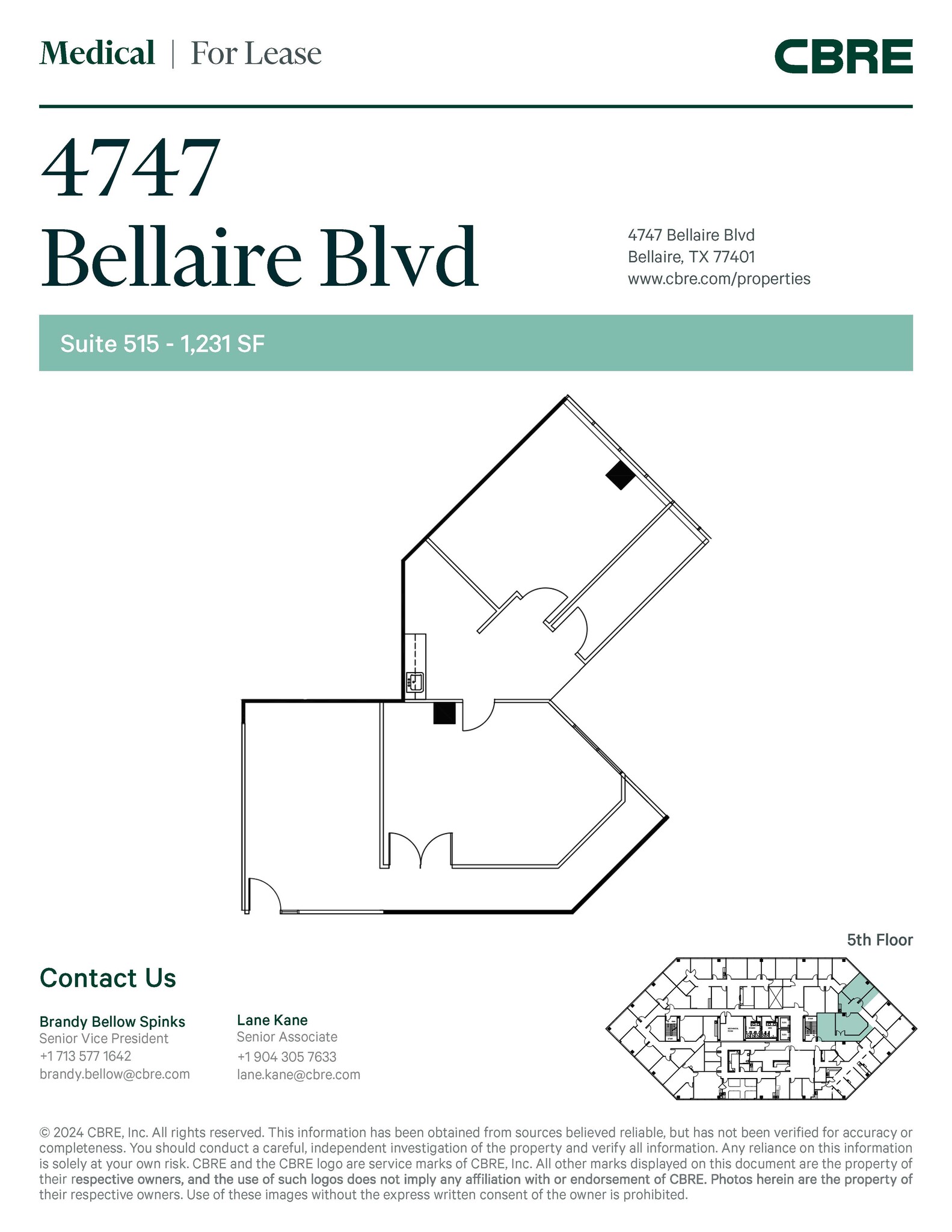 4747 Bellaire Blvd, Bellaire, TX à louer Photo de l’immeuble– Image 1 sur 1