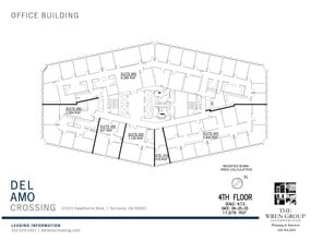21515 Hawthorne Blvd, Torrance, CA à louer Plan d’étage– Image 2 sur 2