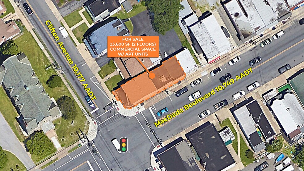 721-725 Macdade Blvd, Collingdale, PA à vendre - Aérien – Image 2 sur 11