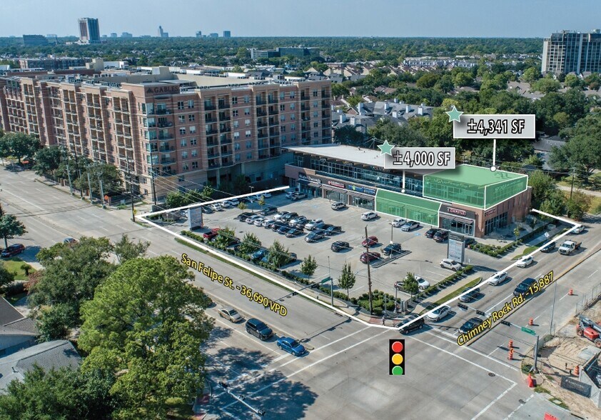 5706 San Felipe St, Houston, TX à louer - Photo de l’immeuble – Image 1 sur 2