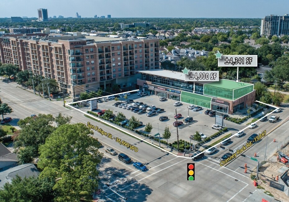 5706 San Felipe St, Houston, TX à louer Photo de l’immeuble– Image 1 sur 3
