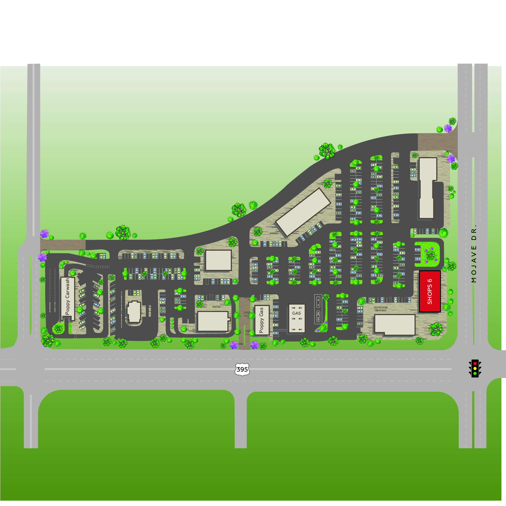 Mojave Dr, Adelanto, CA à louer Plan de site– Image 1 sur 1