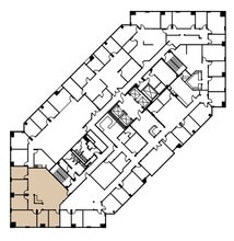 501 W Broadway, San Diego, CA à louer Plan d’étage– Image 1 sur 1