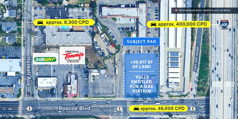 15701 Roscoe Blvd, North Hills, CA à louer - Photo de l’immeuble – Image 1 sur 5