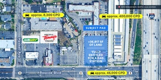 Plus de détails pour 15701 Roscoe Blvd, North Hills, CA - Local commercial à vendre