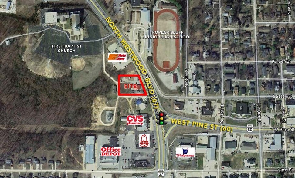 301 N Westwood Blvd, Poplar Bluff, MO à vendre - Photo de l’immeuble – Image 1 sur 1