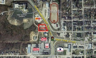 Plus de détails pour 301 N Westwood Blvd, Poplar Bluff, MO - Terrain à vendre