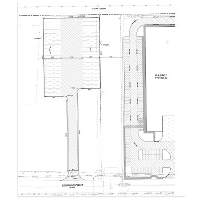 2551 Downing Dr, Fort Worth, TX à louer - Plan de site – Image 2 sur 2