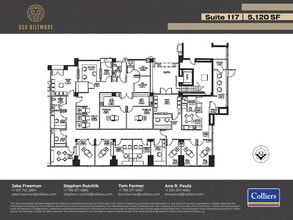 550 Biltmore Way, Coral Gables, FL à louer Plan d’étage– Image 1 sur 1