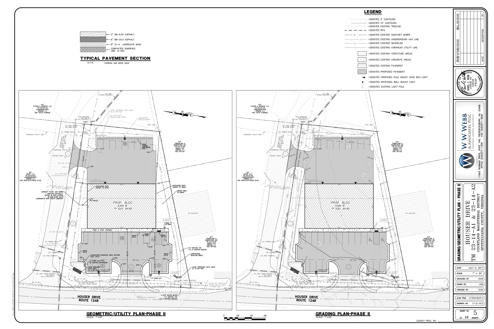 Houser Dr, Fredericksburg, VA à louer Plan de site– Image 1 sur 1