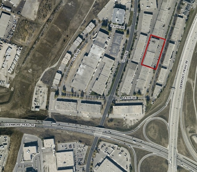 6125 12th St SE, Calgary, AB à louer - Aérien – Image 1 sur 1