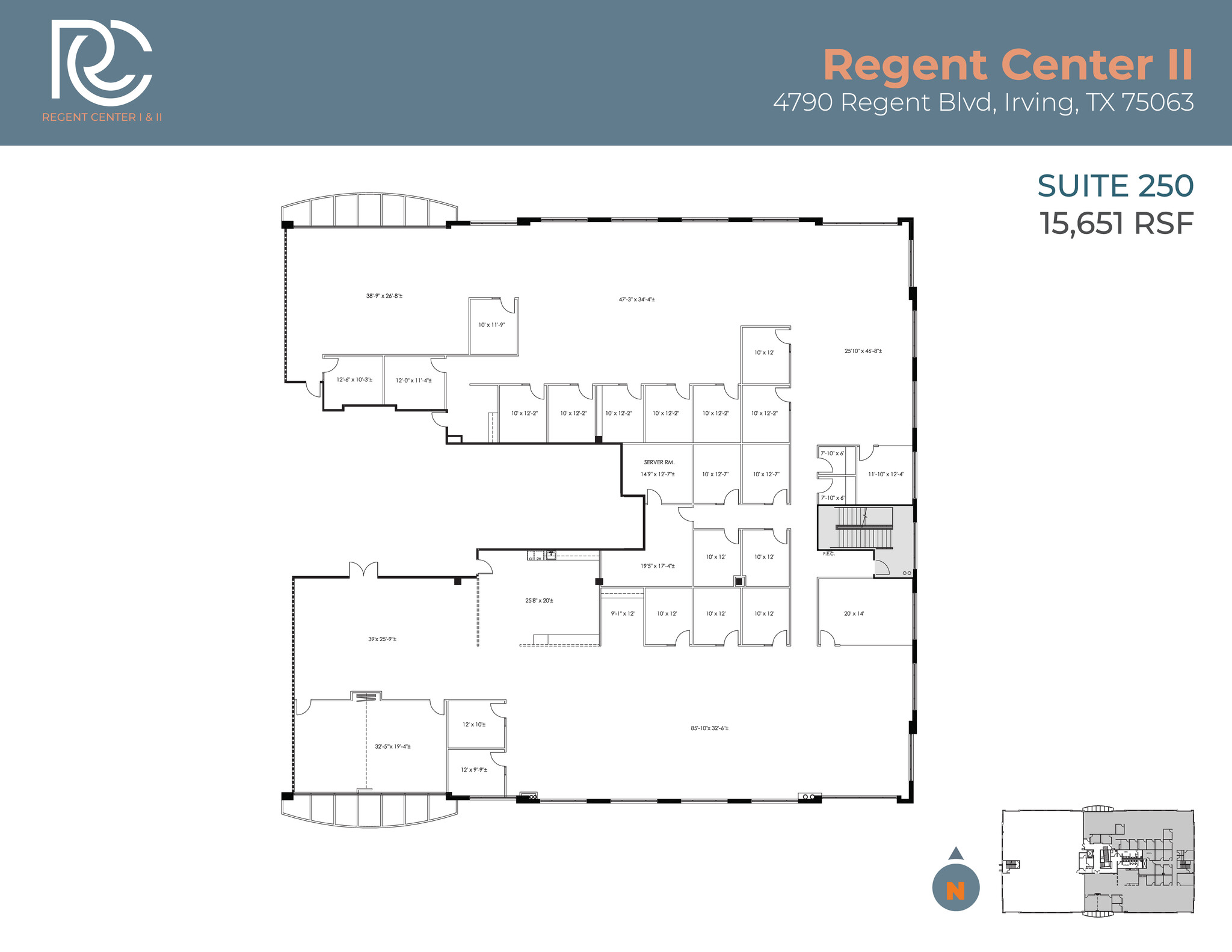 4800 Regent Blvd, Irving, TX à louer Plan d’étage– Image 1 sur 22