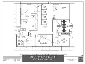 1207 Rankin Rd, Houston, TX à louer Plan d’étage– Image 2 sur 2