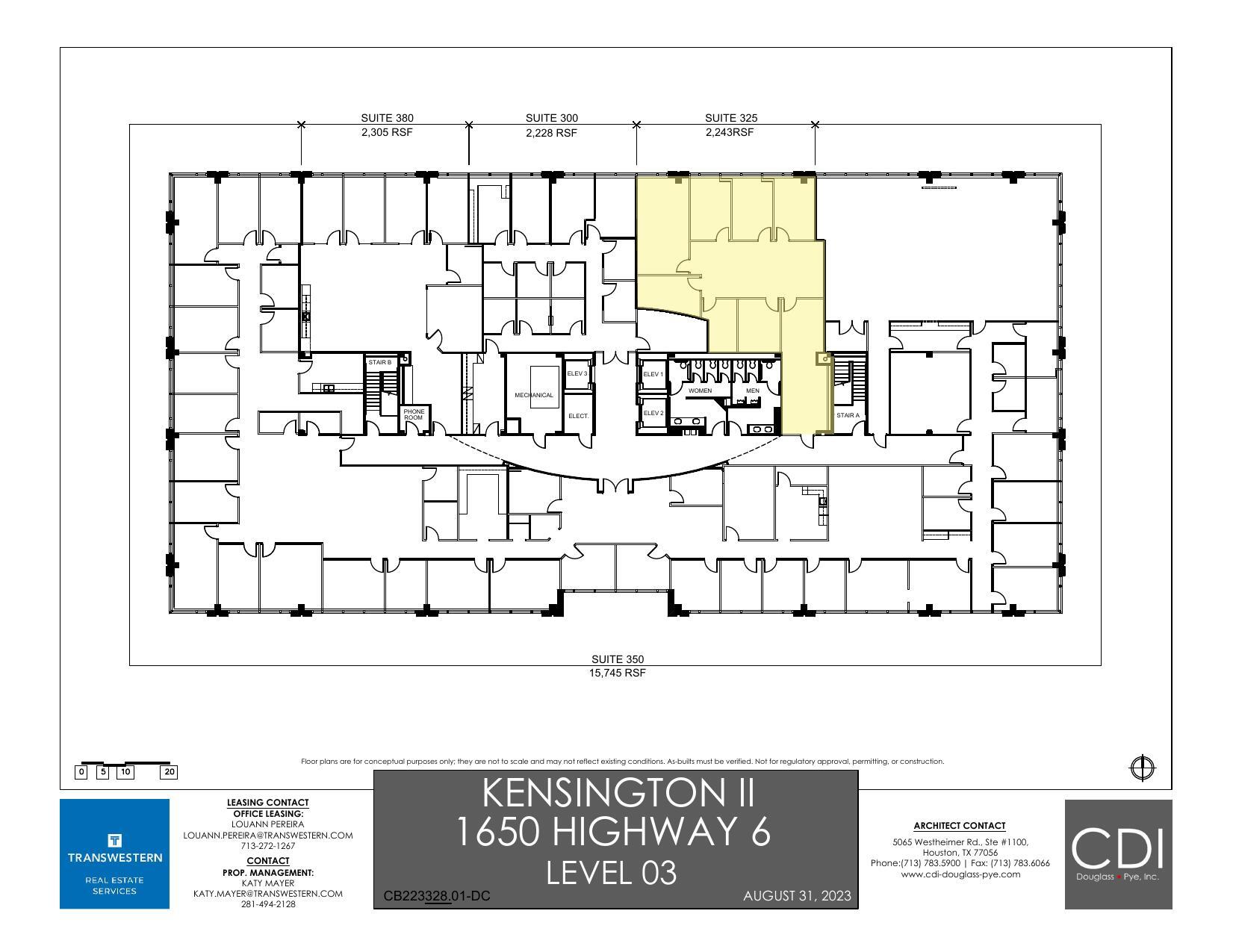 1650 Highway 6, Sugar Land, TX à louer Plan d’étage– Image 1 sur 1