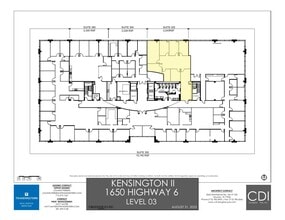 1650 Highway 6, Sugar Land, TX à louer Plan d’étage– Image 1 sur 1
